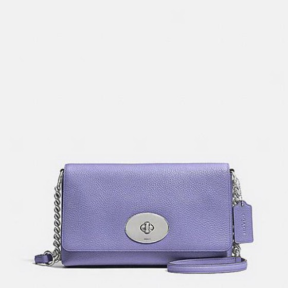 2025  Authentic Coach Purple Clutches Handbags